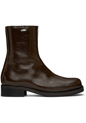 OUR LEGACY Brown Camion Boots