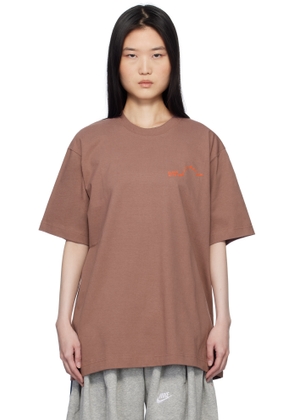 Bless SSENSE Exclusive Brown Multicollection V T-Shirt