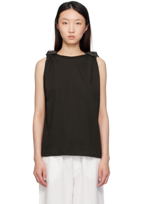 Baserange Brown Rodo Tank Top