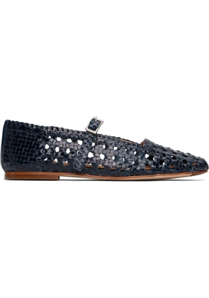 Miista Navy Yeida Ballerina Flats