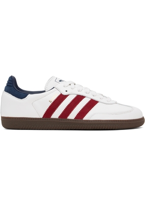adidas Originals White Samba OG Sneakers