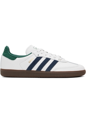 adidas Originals White Samba OG Sneakers