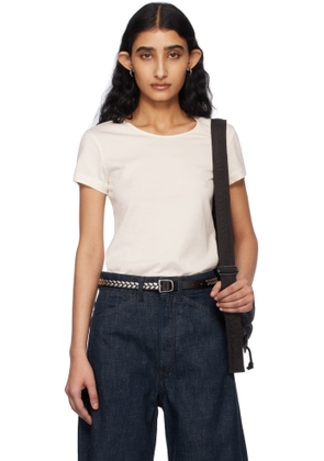 LEMAIRE Off-White Fitted T-shirt
