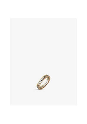Vendome Louis Cartier 18ct White-Gold, Yellow-Gold and Rose-Gold Wedding Ring