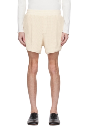 Wales Bonner Off-White Song Jersey Shorts