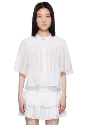 Isabel Marant Etoile White Destiny Blouse
