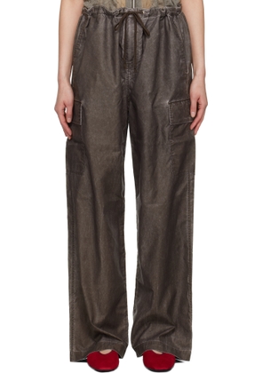 OUR LEGACY Brown Way Trousers