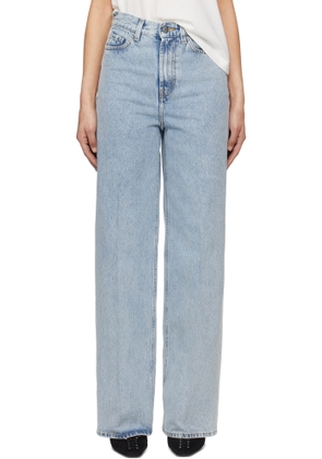 TOTEME Blue Wide Leg Jeans
