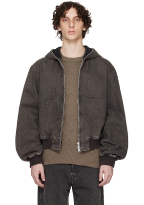 OUR LEGACY Black Bank Denim Jacket