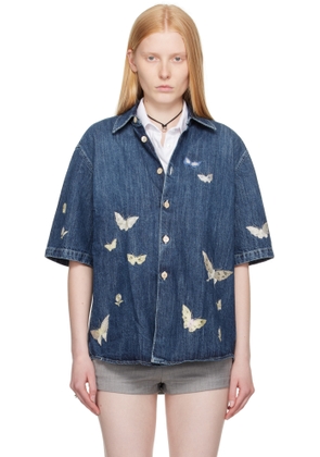 OUR LEGACY Blue Beyond Denim Shirt