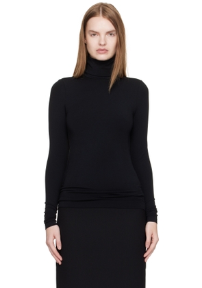 Wolford Black Aurora Turtleneck