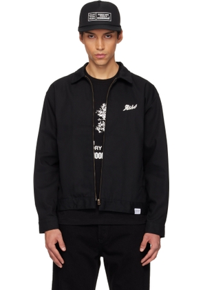 Neighborhood Black Zip Work Jacket