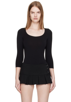 Wolford Black Tokio String Bodysuit