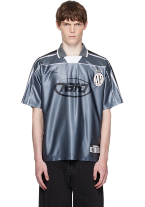 Neighborhood Gray Game Short Sleeve Polo