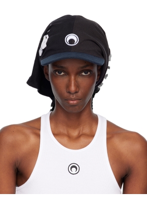 Marine Serre Regenerated Graphic T-shirts Veiled Cap