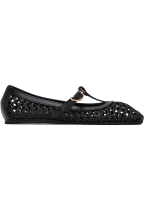 Ancient Greek Sandals Black Aerati Ballerina Flats