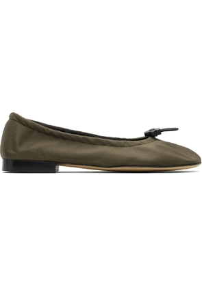 Cecilie Bahnsen Khaki Bona Ballerina Flats