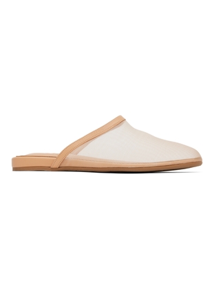 Ancient Greek Sandals Tan 'The Slipper' Mules