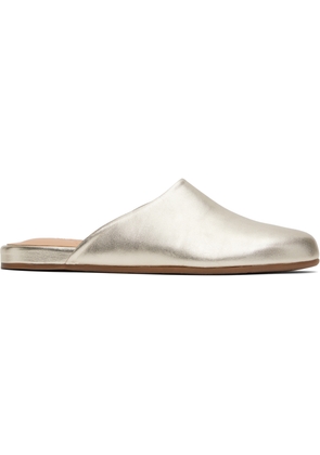 Ancient Greek Sandals Gold 'The Slipper' Mules