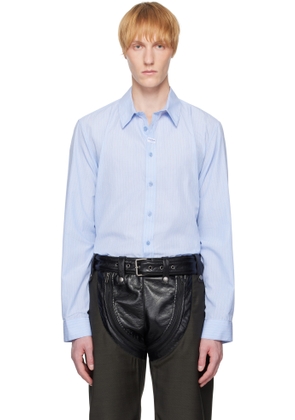 Martine Rose Blue Classic Shirt