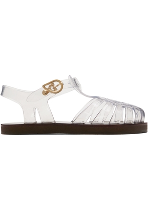 Ancient Greek Sandals Transparent Homeria Jelly Sandals
