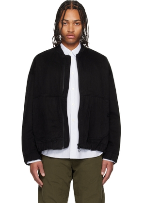 CASEY CASEY Black Mika Blouson Bomber Jacket