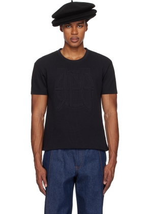 Jean Paul Gaultier Black 'The Oversized JPG' T-shirt