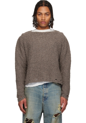 424 Gray Baby Sweater