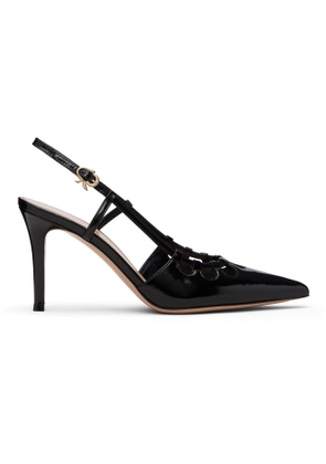 Gianvito Rossi Black Eloise 85 Heels