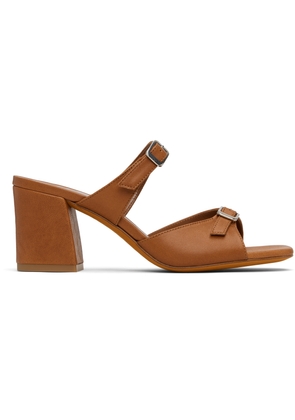 Maryam Nassir Zadeh Tan Una Heeled Sandals