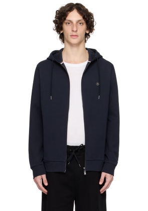 BOSS Navy Zip Hoodie