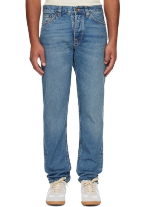 Nudie Jeans Blue Steady Eddie II Jeans