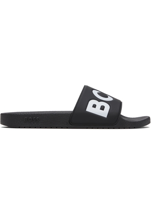 BOSS Black Large Logo Detail Slides