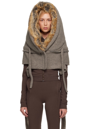 Ottolinger Taupe Super Furry Hood