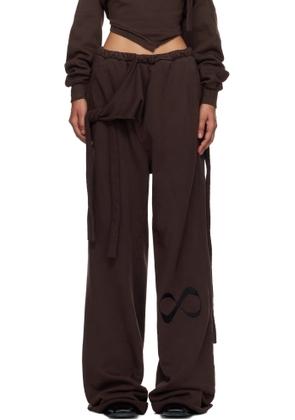 Ottolinger Brown Otto Wrap Sweatpants