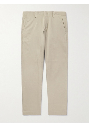 NN07 - Theo 1420 Tapered Organic Cotton-Blend Twill Chinos - Men - Neutrals - 28W 32L