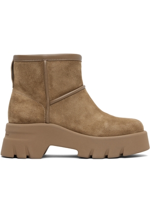 Gianvito Rossi Brown Stormy Boots