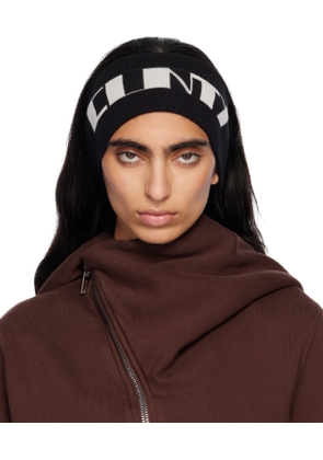 Rick Owens DRKSHDW Black Concordians Headband