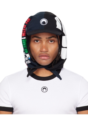 Marine Serre Regenerated Graphic T-shirts Veiled Cap
