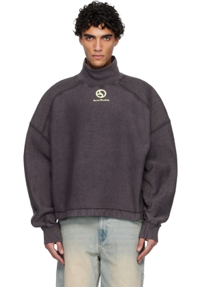 Acne Studios Gray Fleece Sweatshirt