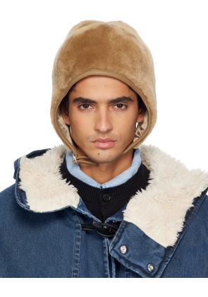Acne Studios Brown Shearling Hat