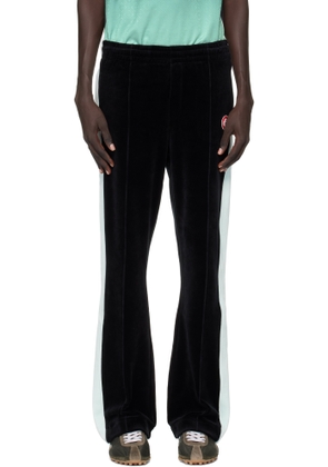 Casablanca Black Velour Track Pants