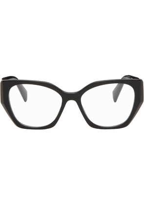 Prada Eyewear Black Cateye Glasses