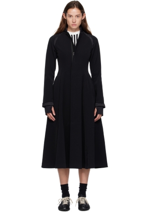 Y-3 Black Padded Midi Dress