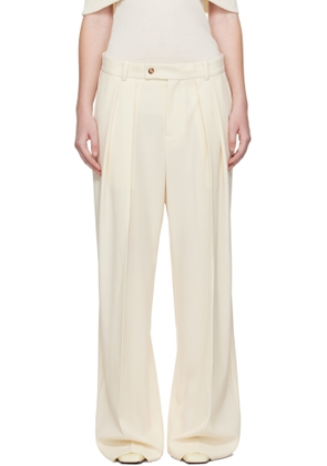 La Collection Off-White Ira Trousers