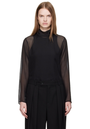 La Collection Black Clarice Blouse