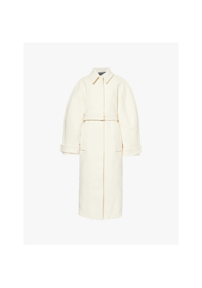Womens Jacquemus Le Manteau Bari Belted Wool Coat