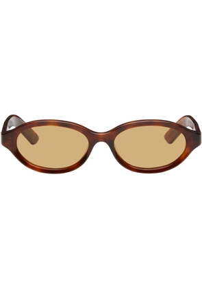 RETROSUPERFUTURE Brown Parola Sunglasses