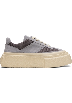 MM6 Maison Margiela Gray Platform Sneakers