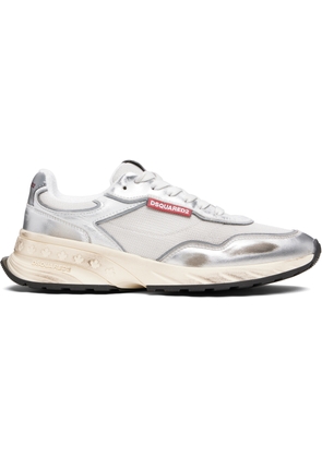 Dsquared2 Silver Sprinter Sneakers